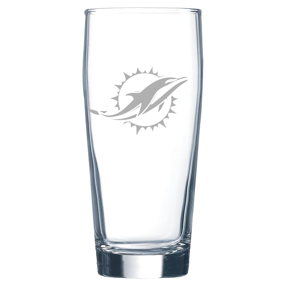 Miami Dolphins Polar Camel 16 oz. Willi Becher Beer Glass