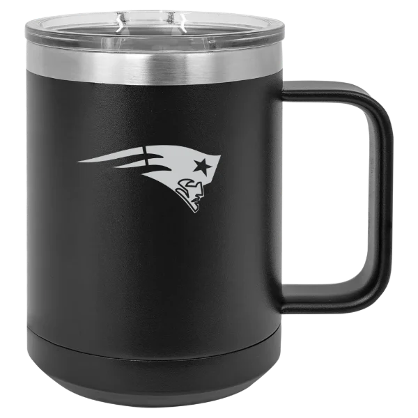 New England Patriots Polar Camel 15 oz. Mug with Slider Lid
