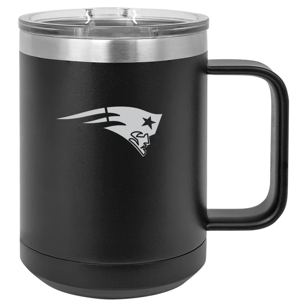 New England Patriots Polar Camel 15 oz. Mug with Slider Lid
