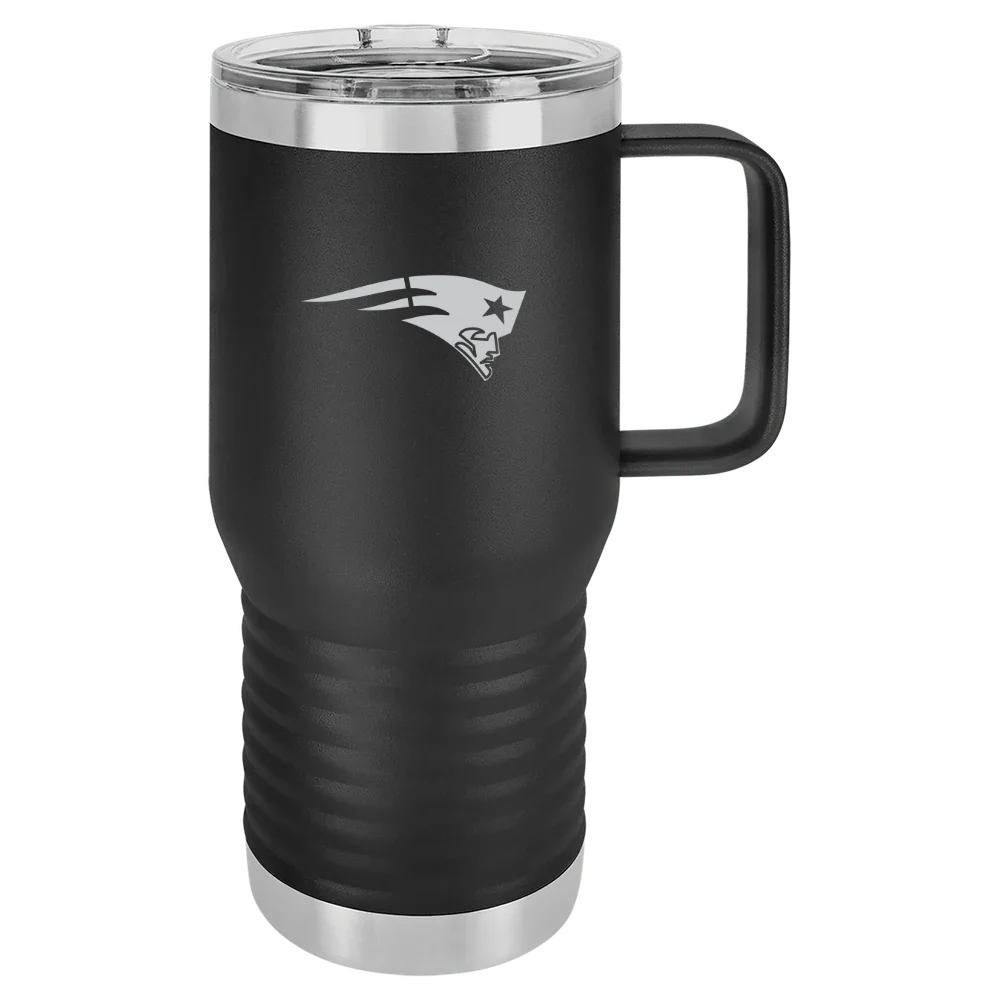 New England Patriots Polar Camel 20 oz. Travel Mug with Slider Lid