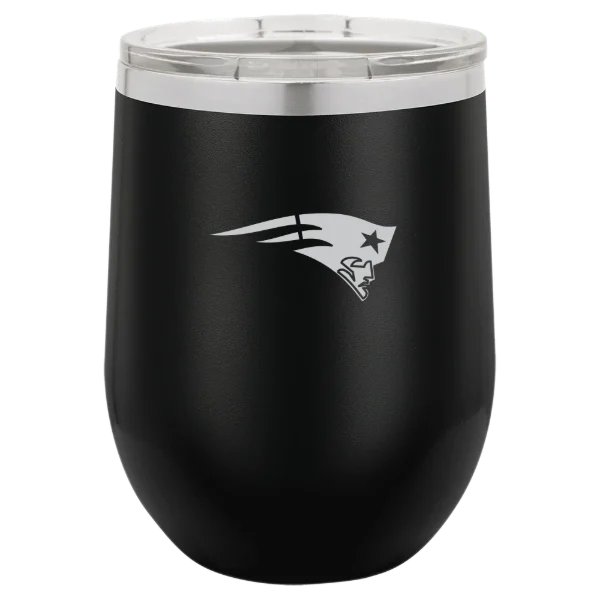 New England Patriots Polar Camel 12 oz. Stemless Wine Tumbler