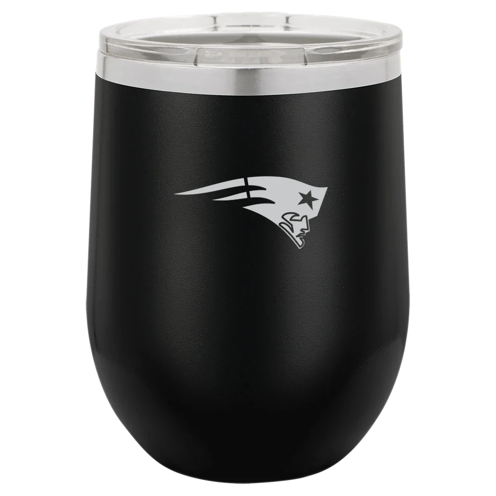 New England Patriots Polar Camel 12 oz. Stemless Wine Tumbler