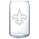 New Orleans Saints Polar Camel 16 oz. Can Glass