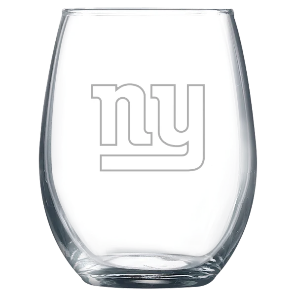New York Giants Polar Camel 9 oz. Stemless Wine Glass