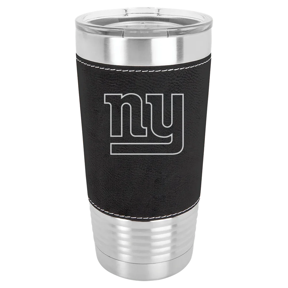 New York Giants Polar Camel 20 oz. Leatherette Grip Tumbler with Standard Lid