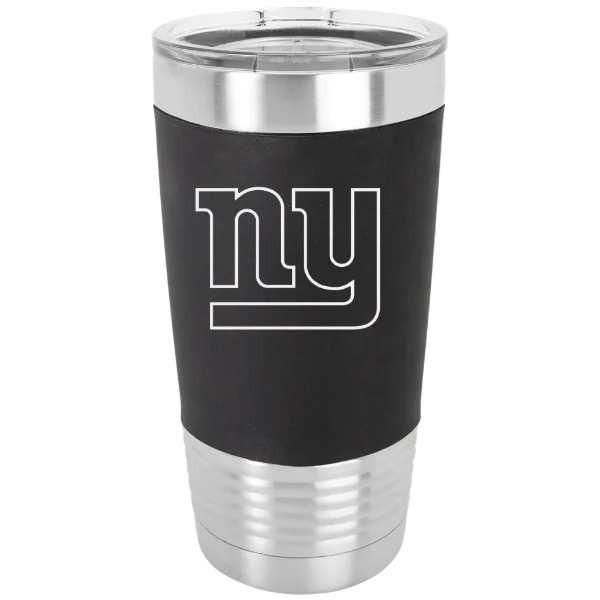 New York Giants Polar Camel 20 oz. Silicone Grip Tumbler with Standard Lid