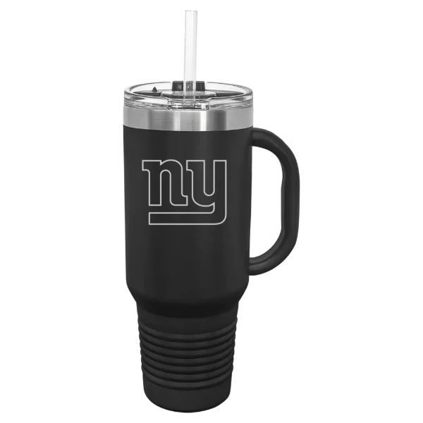 New York Giants Polar Camel 40 oz. Travel Mug with Snap Lid & Straw