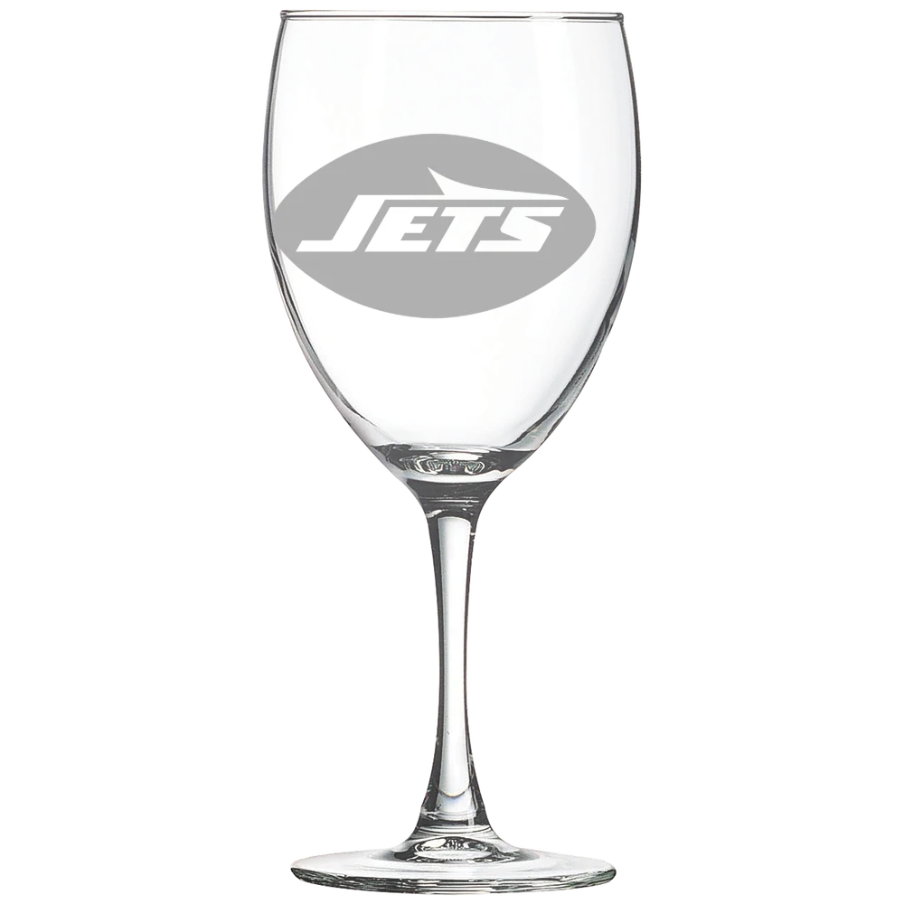 New York Jets Polar Camel 10 1/2 oz. Wine Glass