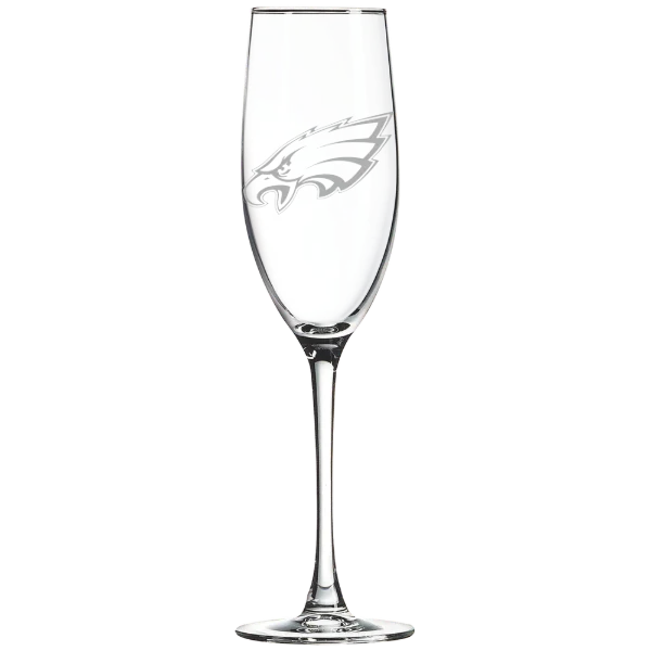Philadelphia Eagles Polar Camel 8 oz. Champagne Flute