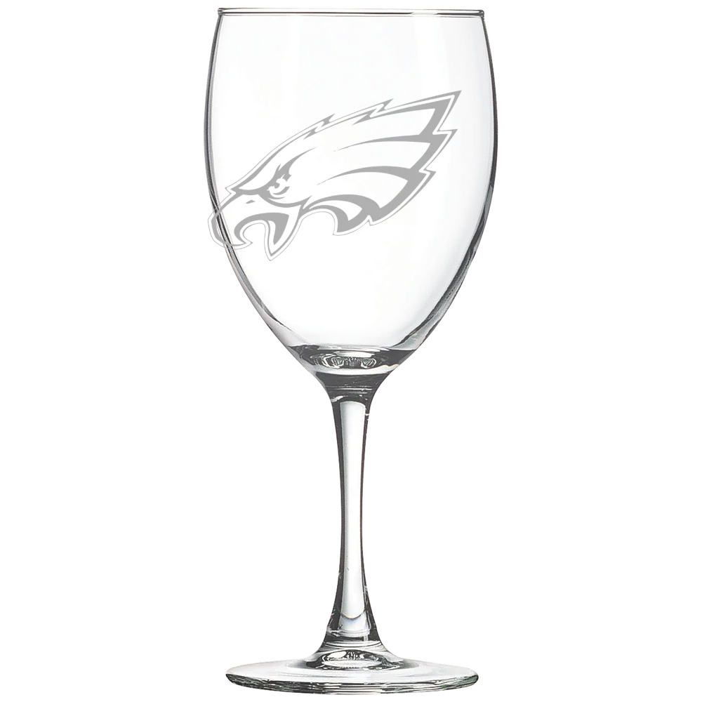 Philadelphia Eagles Polar Camel 10 1/2 oz. Wine Glass