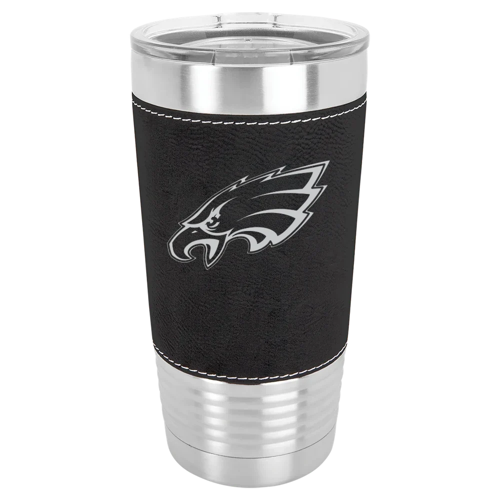 Philadelphia Eagles Polar Camel 20 oz. Leatherette Grip Tumbler with Standard Lid
