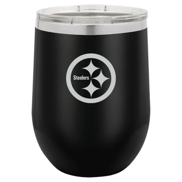 Pittsburgh Steelers Polar Camel 12 oz. Stemless Wine Tumbler