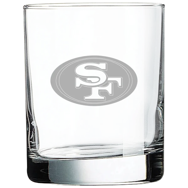 San Francisco 49ers Polar Camel 10 1/2 oz. On The Rocks Glass