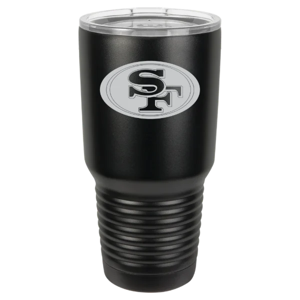 San Francisco 49ers Polar Camel 30 oz. Ringneck Tumbler with Standard Lid