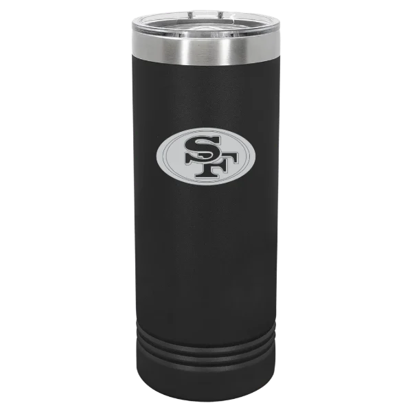 San Francisco 49ers Polar Camel 22 oz. Skinny Tumbler with Slider Lid
