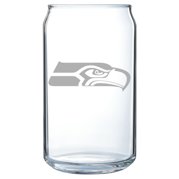 Seattle Seahawks Polar Camel 16 oz. Can Glass
