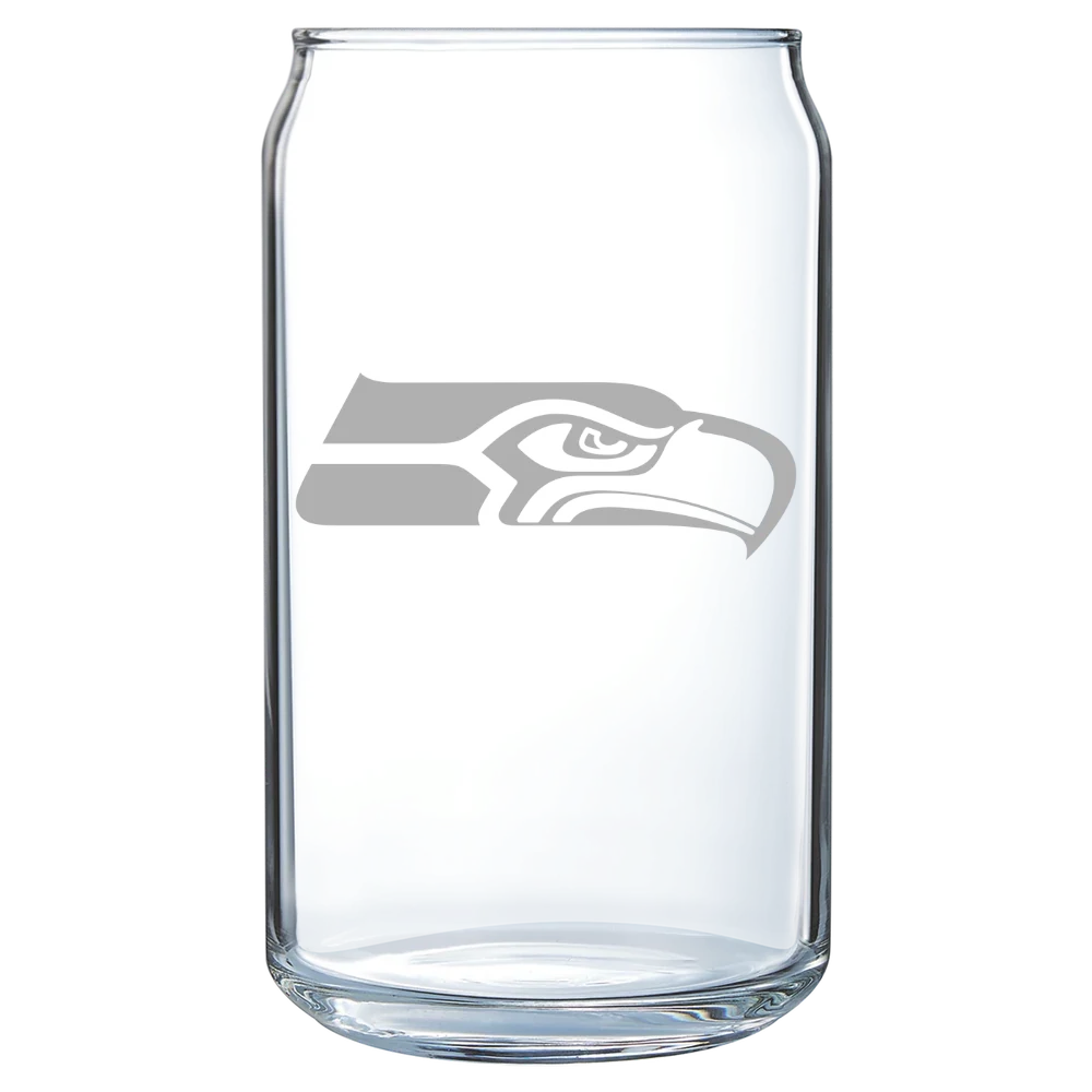 Seattle Seahawks Polar Camel 16 oz. Can Glass