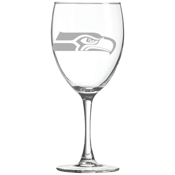 Seattle Seahawks Polar Camel 10 1/2 oz. Wine Glass