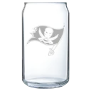 Tampa Bay Buccaneers Polar Camel 16 oz. Can Glass