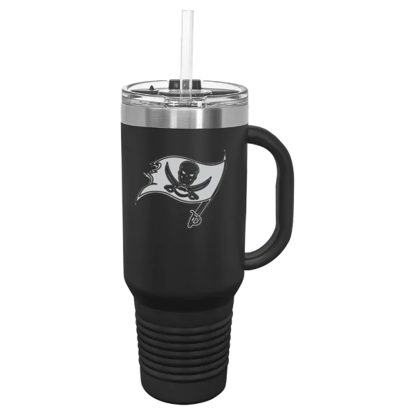 Tampa Bay Buccaneers Polar Camel 40 oz. Travel Mug with Snap Lid & Straw