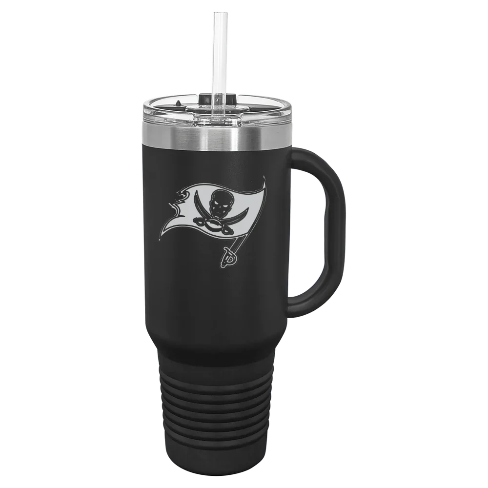 Tampa Bay Buccaneers Polar Camel 40 oz. Travel Mug with Snap Lid & Straw