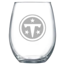 Tennessee Titans Polar Camel 15 oz. Stemless Wine Glass