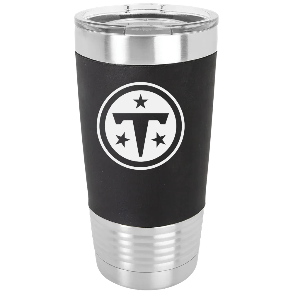 Tennessee Titans Polar Camel 20 oz. Silicone Grip Tumbler with Standard Lid