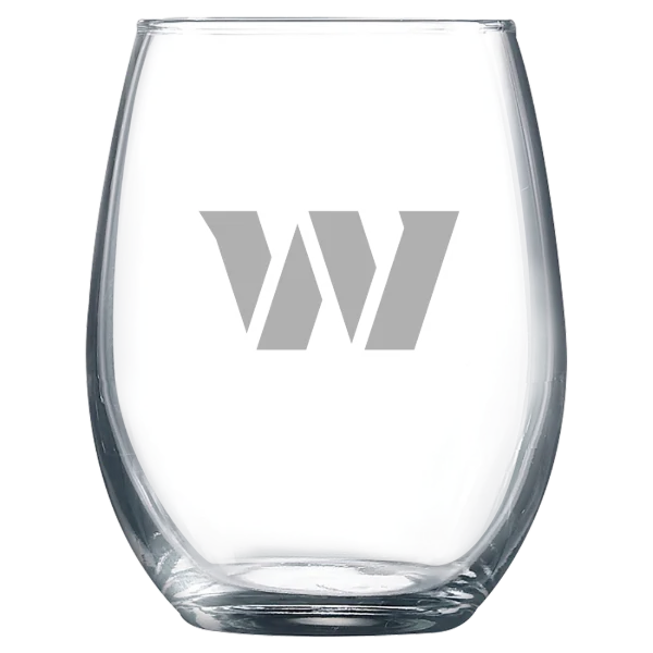 Washington Commanders Polar Camel 9 oz. Stemless Wine Glass