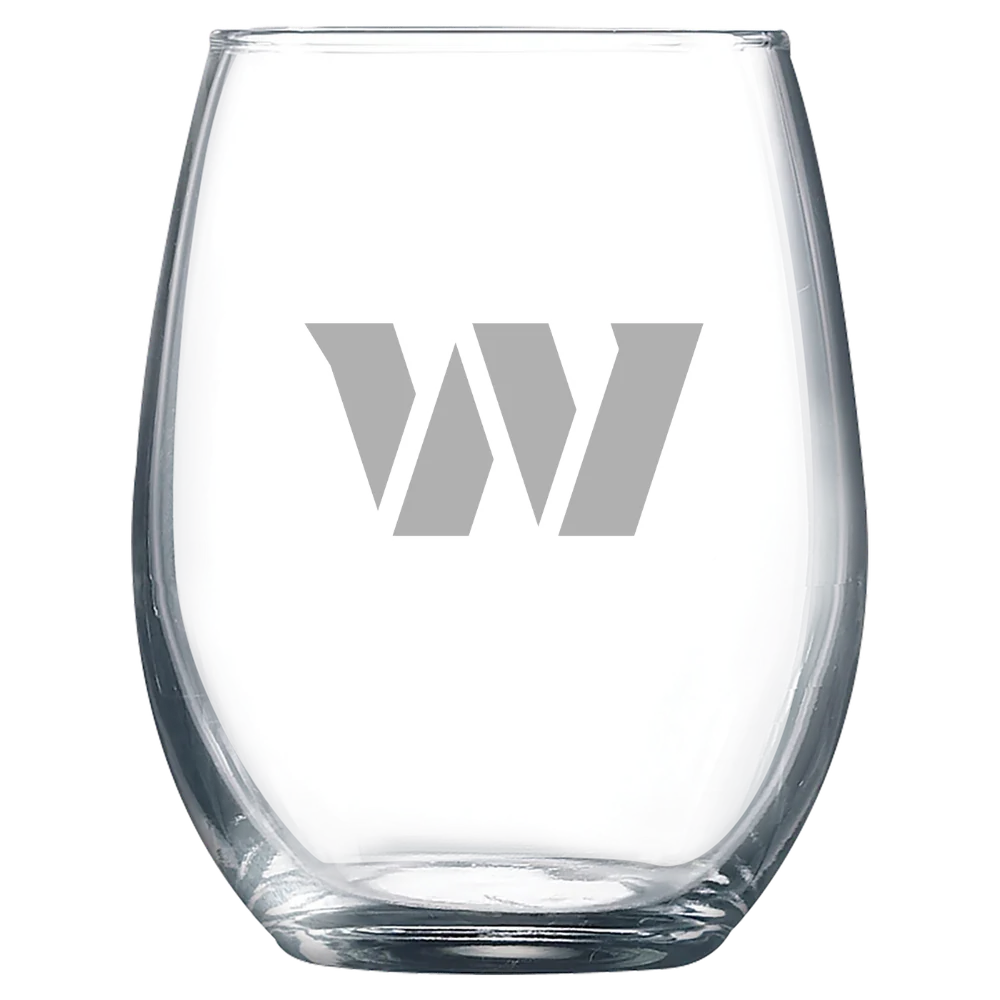 Washington Commanders Polar Camel 9 oz. Stemless Wine Glass