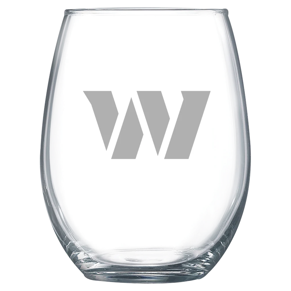 Washington Commanders Polar Camel 15 oz. Stemless Wine Glass