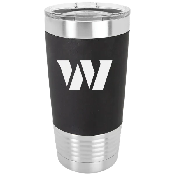 Washington Commanders Polar Camel 20 oz. Silicone Grip Tumbler with Standard Lid