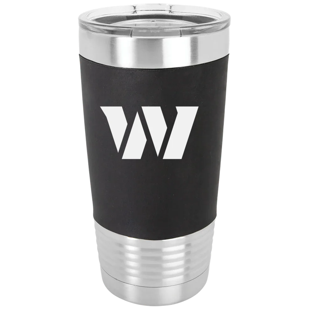 Washington Commanders Polar Camel 20 oz. Silicone Grip Tumbler with Standard Lid