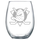 Anaheim Ducks Polar Camel 15 oz. Stemless Wine Glass