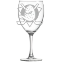 Anaheim Ducks Polar Camel 10 1/2 oz. Wine Glass