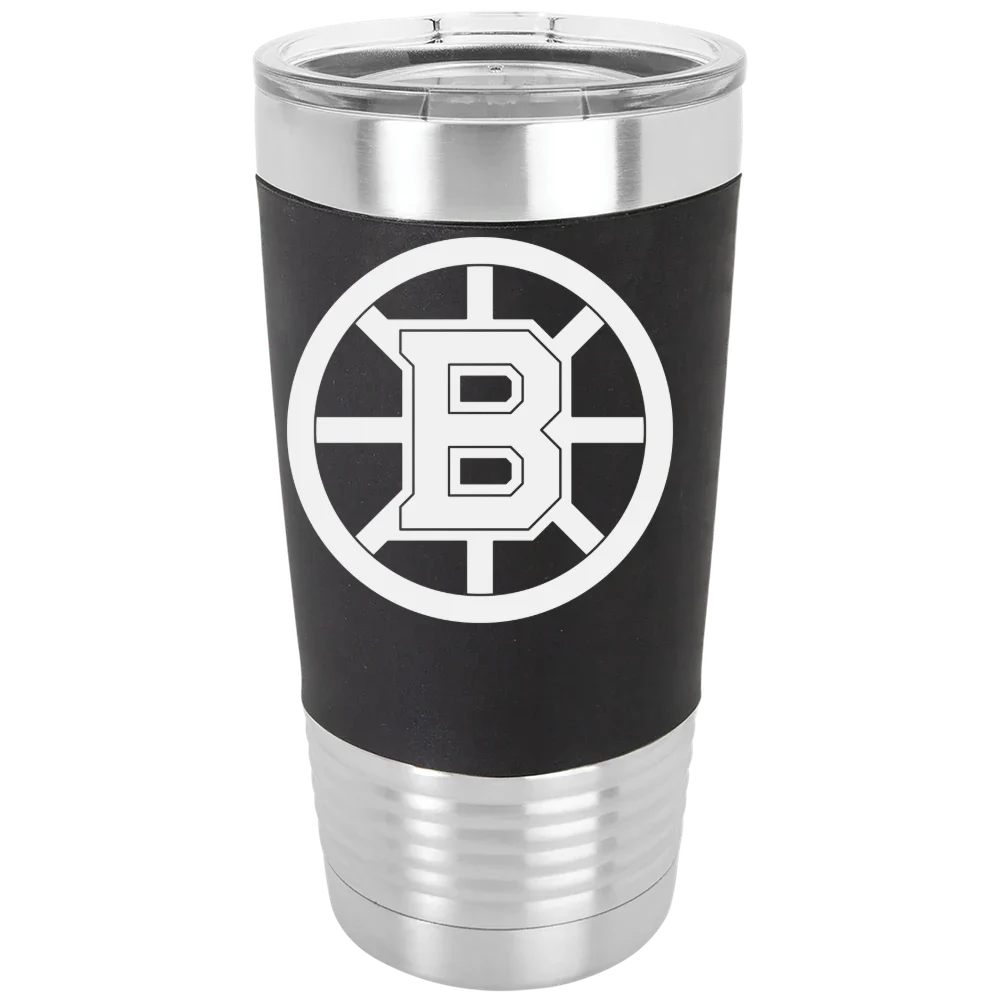 Boston Bruins Polar Camel 20 oz. Silicone Grip Tumbler with Standard Lid