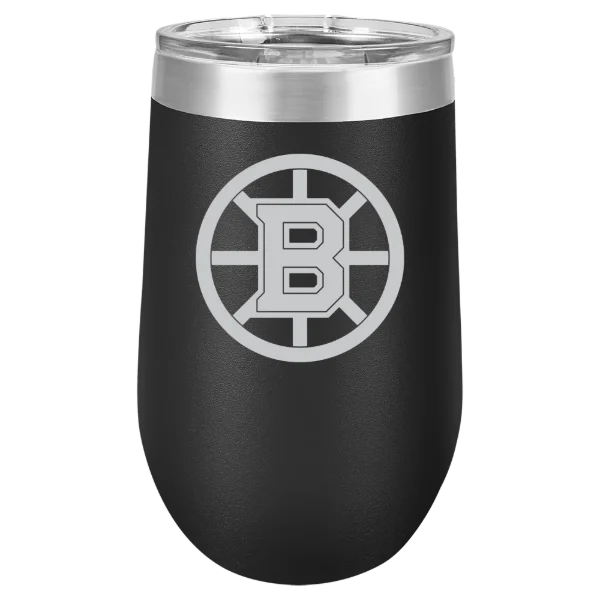 Boston Bruins Polar Camel 16 oz. Stemless Wine Tumbler