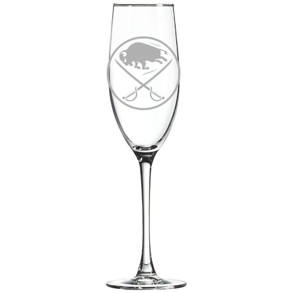 Buffalo Sabres Polar Camel 8 oz. Champagne Flute