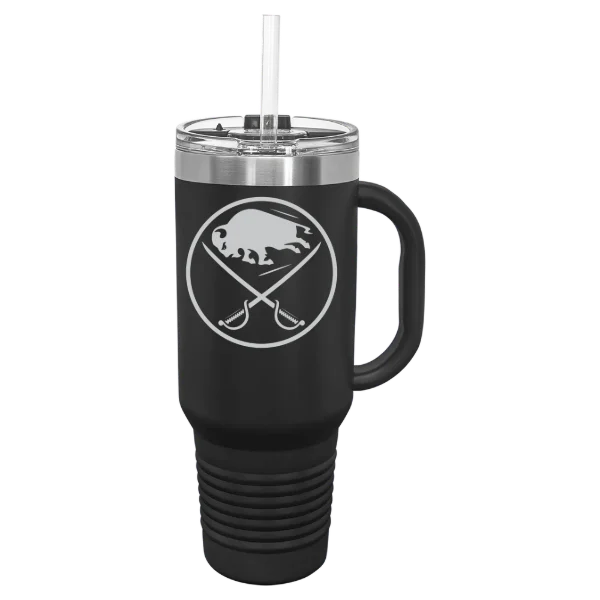 Buffalo Sabres Polar Camel 40 oz. Travel Mug with Snap Lid & Straw