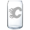 Calgary Flames Polar Camel 16 oz. Can Glass