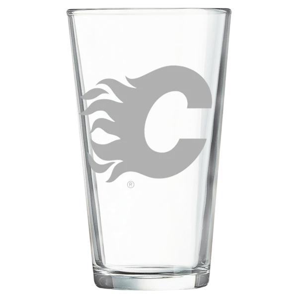 Calgary Flames Polar Camel 16 oz. Pint Mixing Glass
