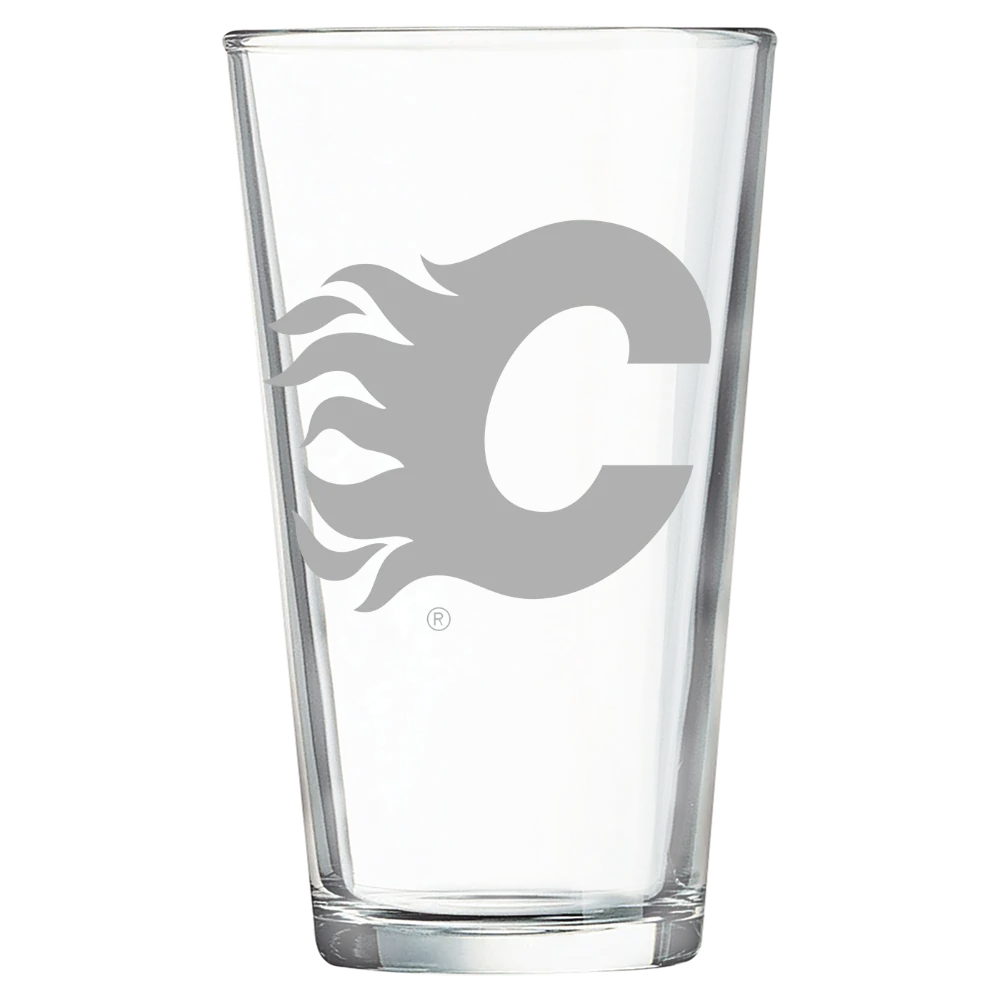 Calgary Flames Polar Camel 16 oz. Pint Mixing Glass