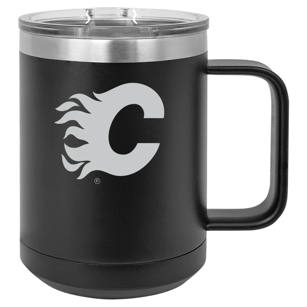 Calgary Flames Polar Camel 15 oz. Mug with Slider Lid