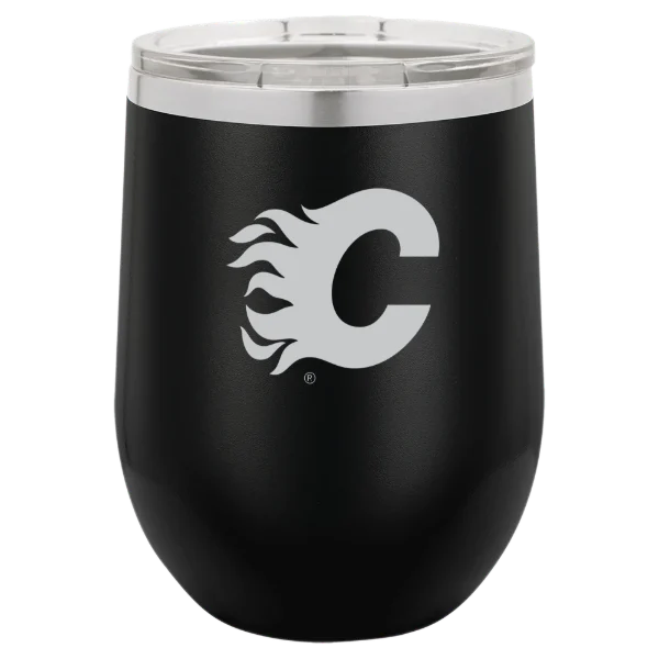 Calgary Flames Polar Camel 12 oz. Stemless Wine Tumbler