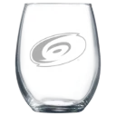 Carolina Hurricanes Polar Camel 9 oz. Stemless Wine Glass