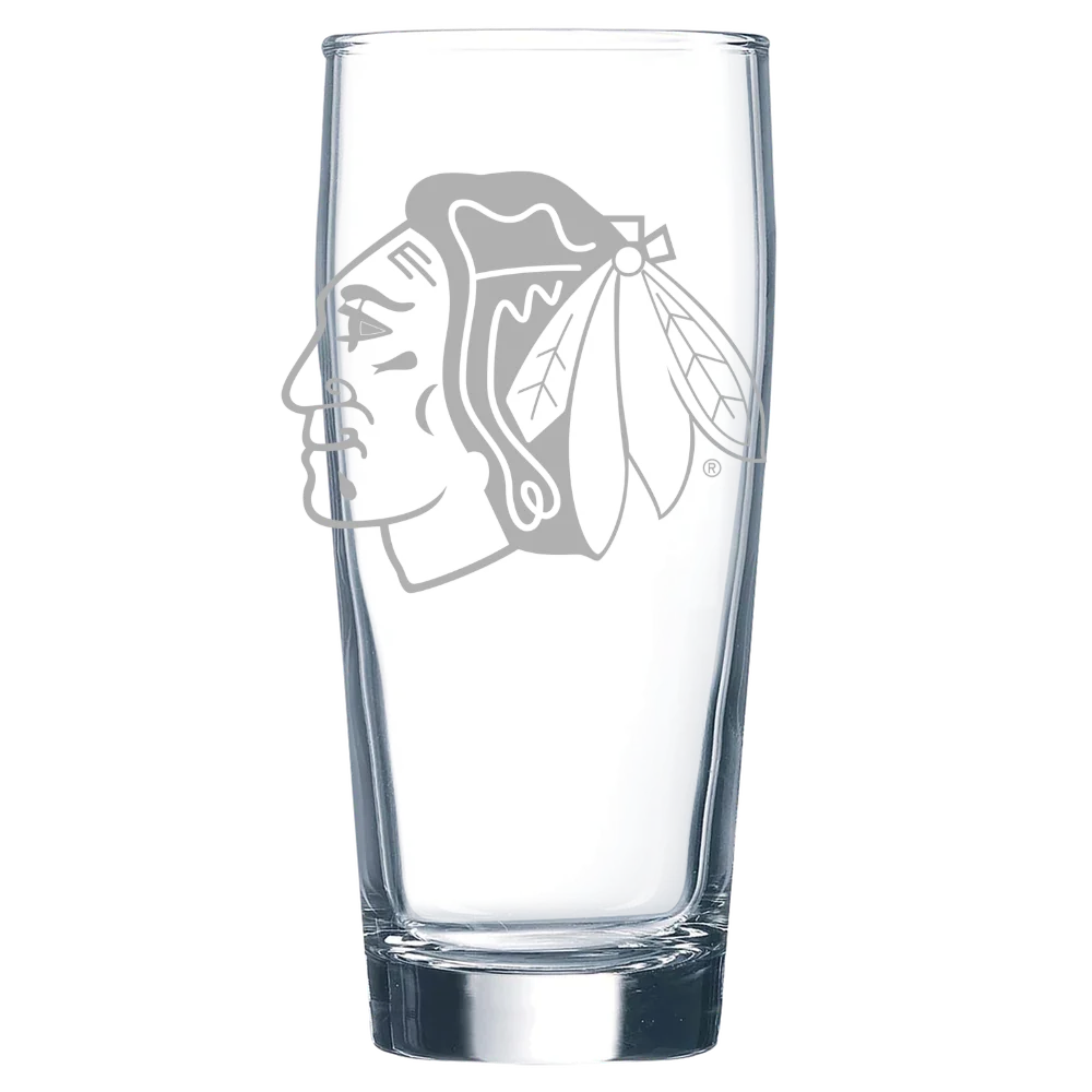 Chicago Blackhawks Polar Camel 16 oz. Willi Becher Beer Glass