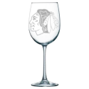 Chicago Blackhawks Polar Camel 19 oz. Wine Glass