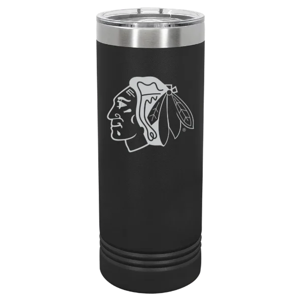 Chicago Blackhawks Polar Camel 22 oz. Skinny Tumbler with Slider Lid