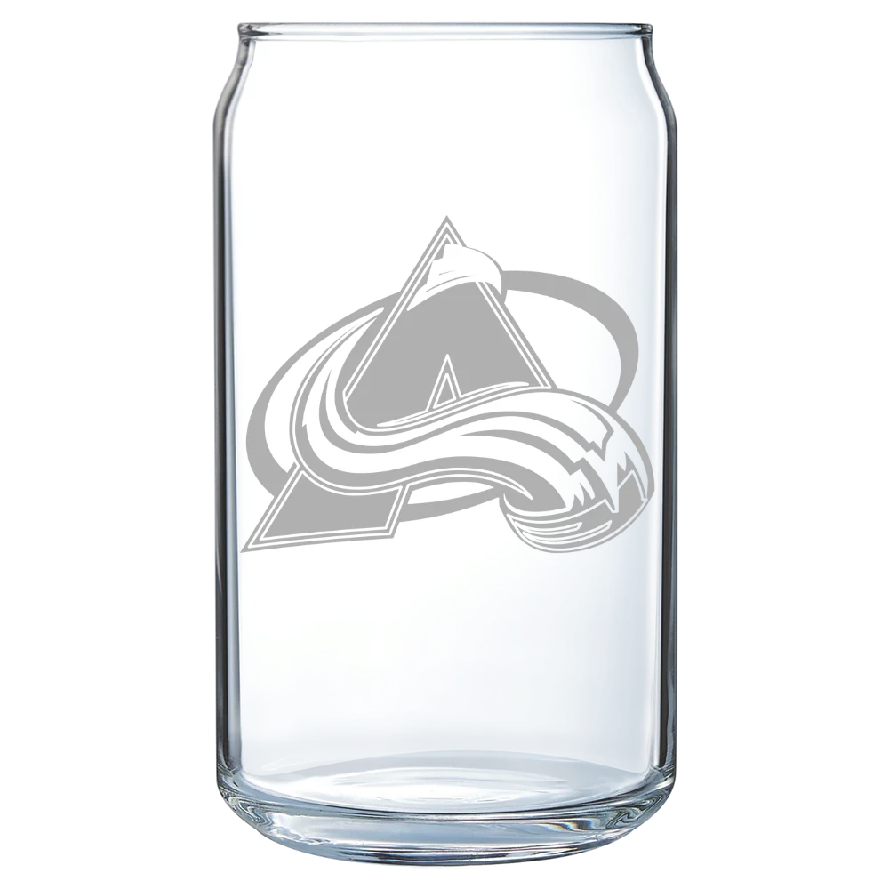 Colorado Avalanche Polar Camel 16 oz. Can Glass