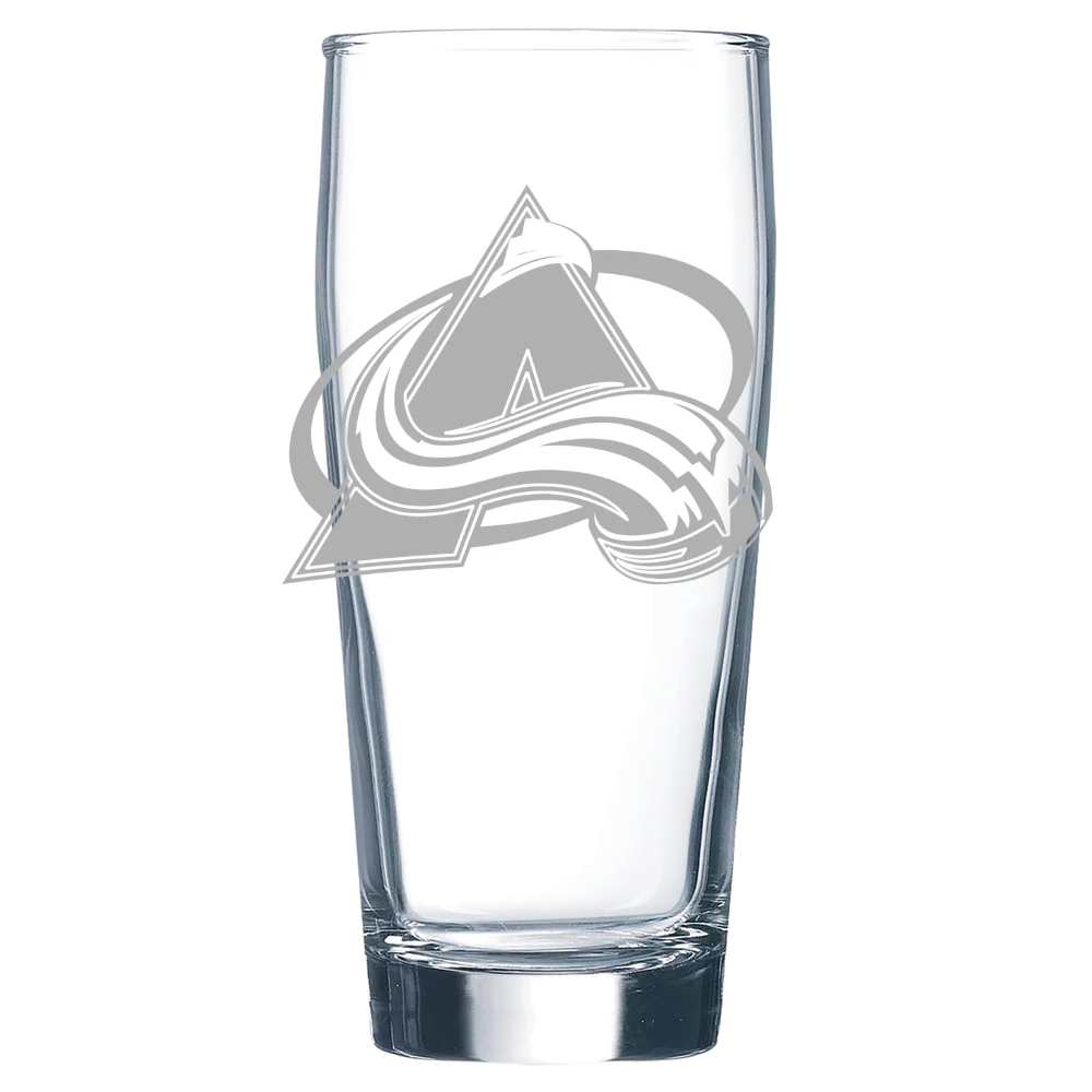 Colorado Avalanche Polar Camel 16 oz. Willi Becher Beer Glass
