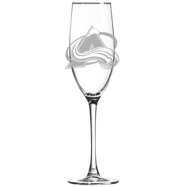 Colorado Avalanche Polar Camel 8 oz. Champagne Flute